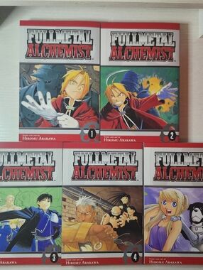 Fullmetal Alchemist Volume 1-5